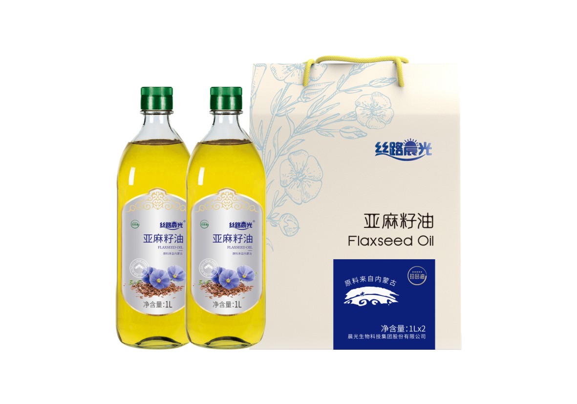 亞麻籽油禮盒1L×2